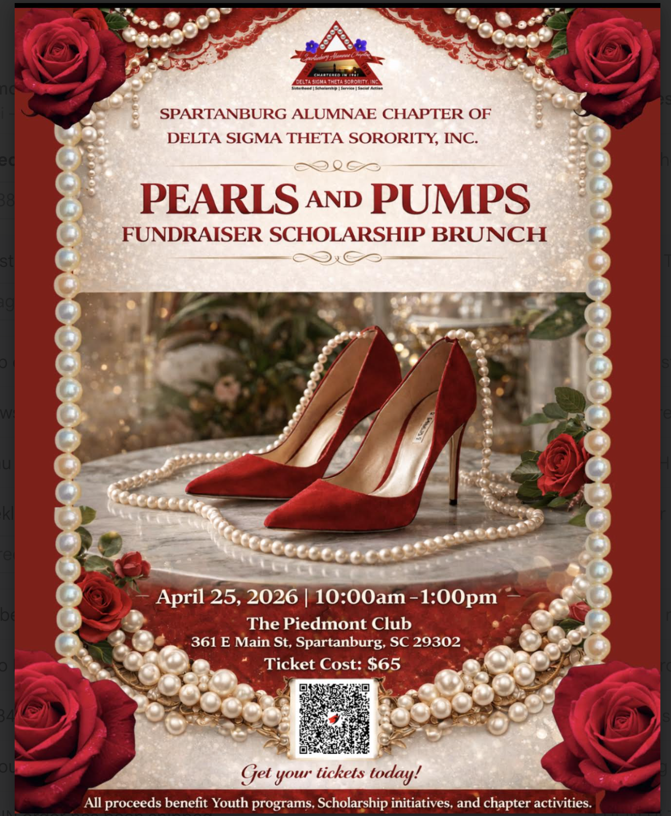 Pearls and Pumps Fundraiser Scholarship Brunch — photo 1